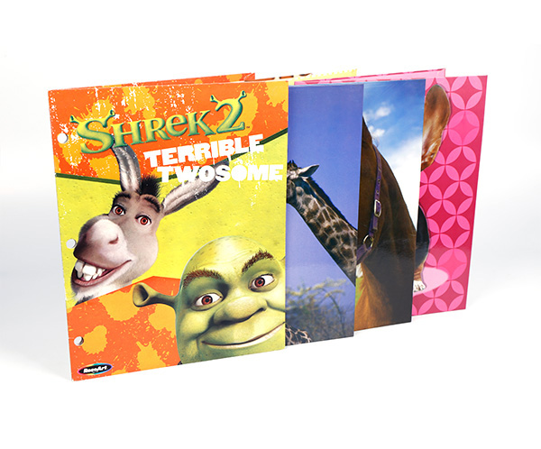 Soy inks four-color offset printing plates